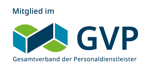 Wir sind Mitglied im Gesamtverband der Personaldienstleister GVP 