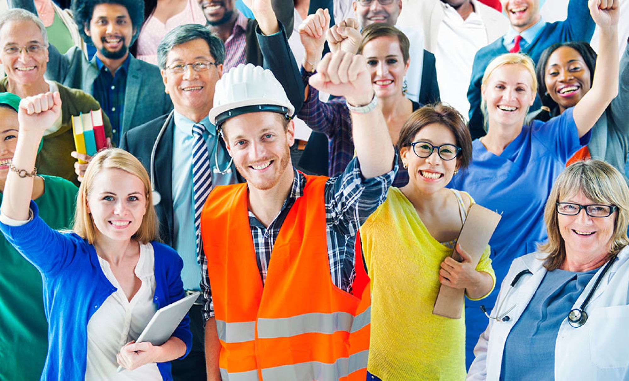 Unsere Branchen Menschen aus verschiedenen Branchen